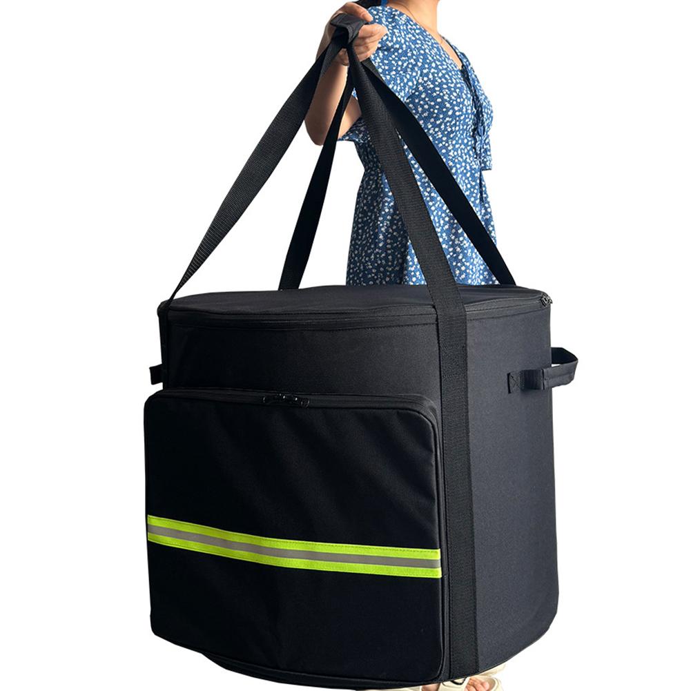 Wasserdichte Oxford-Stoff-Tragetasche für 14-Zoll-Pizzaofen mit internen Gurten zur Sicherung des Ofens und zusätzlichen Aufbewahrungstaschen