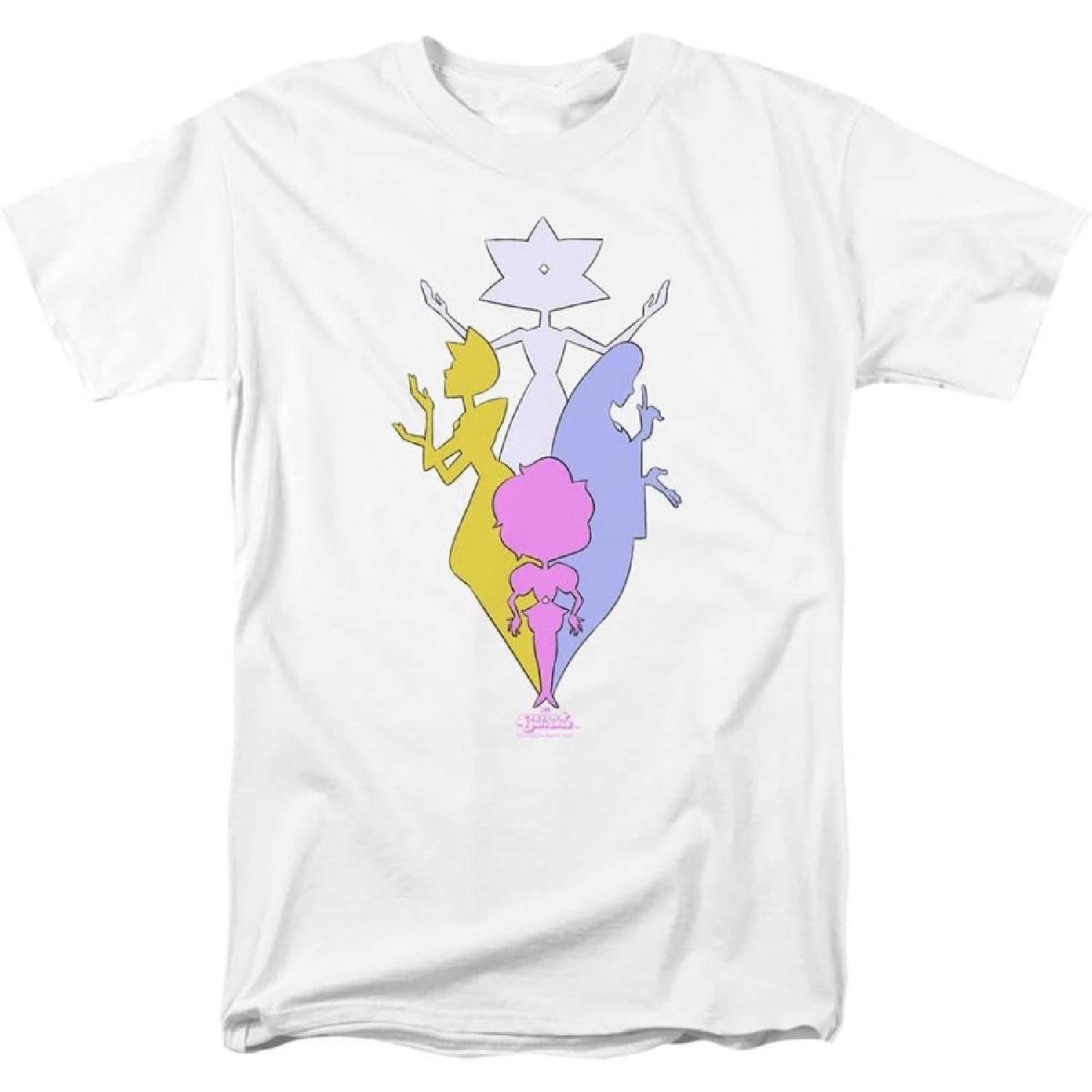 Popfunk Classic Steven Universe The Diamonds Unisex Adult T Shirt S