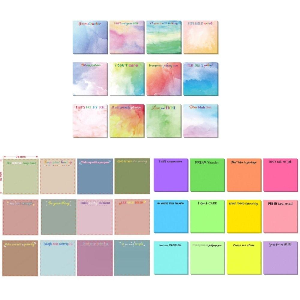 

12 шт. липкие заметки Postit Notes N Times записная книжка канцелярские товары