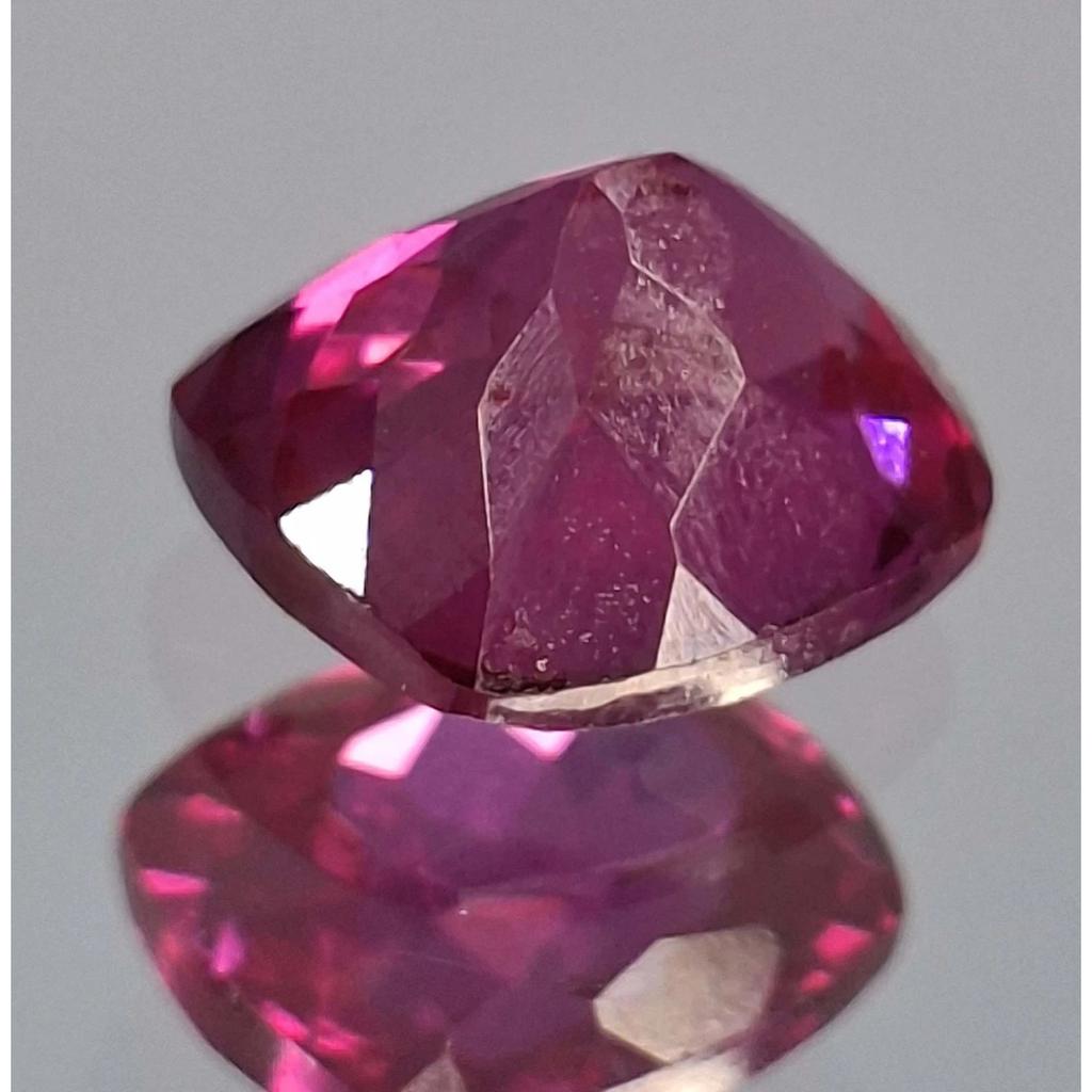 Pink Ruby Burma Natural 7-9 Ct Cushion Cut Fabulous Certified Loose Gemstone