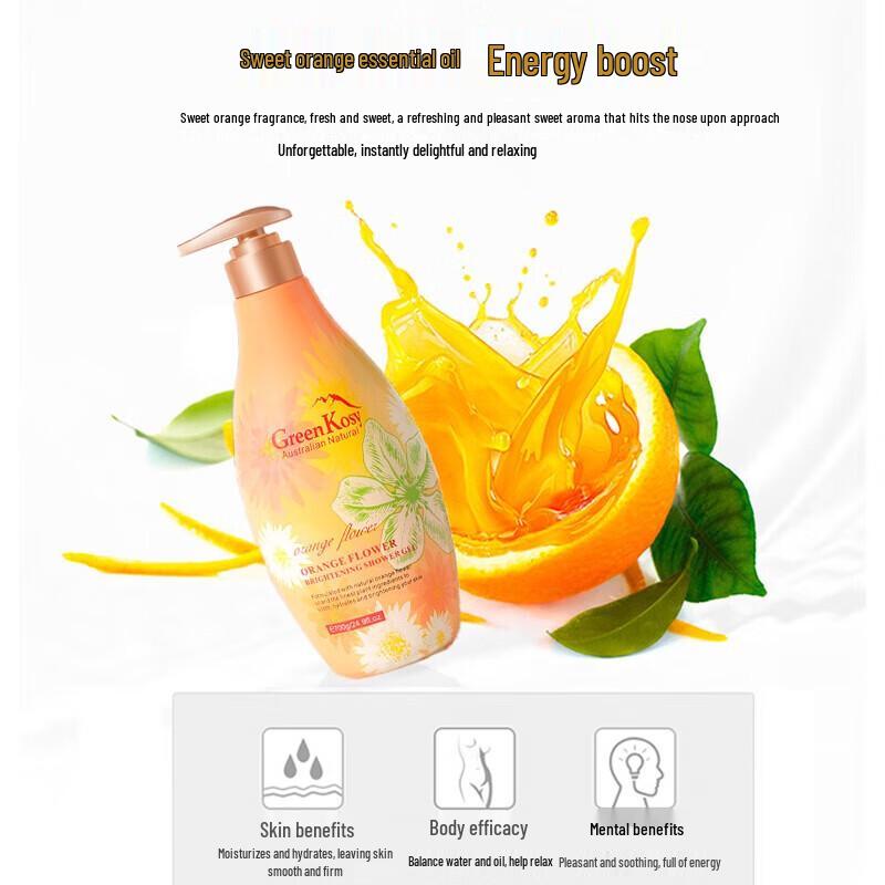 Green Valley Orange Blossom Brightening Shower Gel
