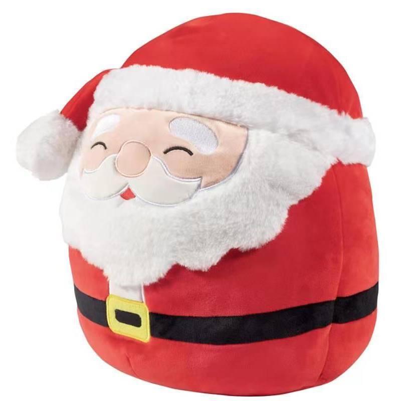 Squishmallow Plüschtier Weihnachtsmann Weich und Kuschelig Weihnachts Stofftier Puppe Für Kinder Geburtstagsgeschenk
