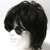 [Berkuto] Black X Smoke Sunglasses, Eyeglasses, Fashion Glasses, Fashion Glasses, Men's, Women's, Round, Square, Transparent, Tinted, Small, Large,