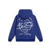 Li-Ning Wade Series Printed Letter Hoodie Men Hoodies Dream-Blue AWDU013-4