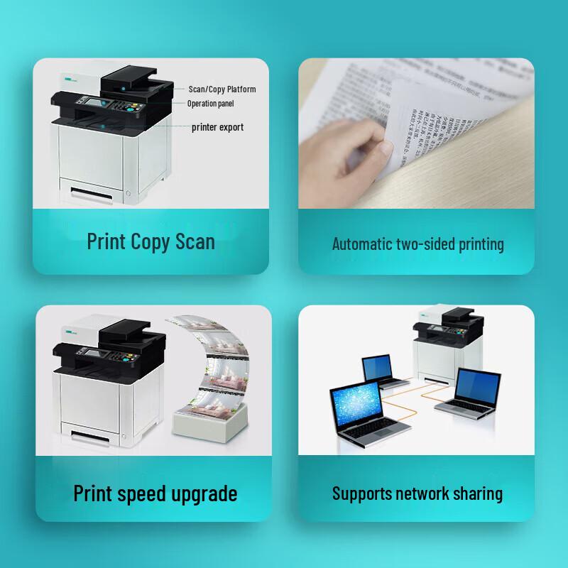 LANXUM GB7531cdn A4 Color Multifunction Printer CN plug (adapter included)