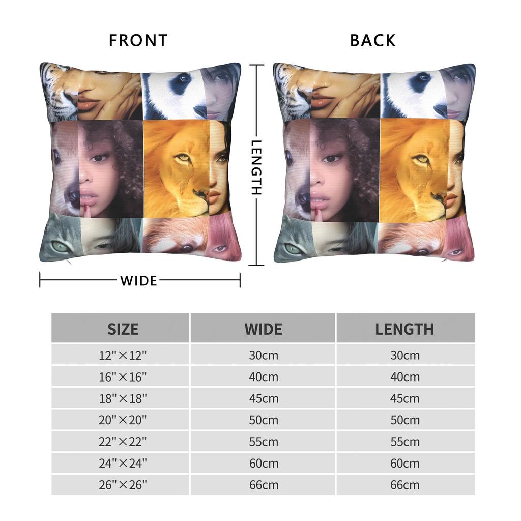 Katseye Kpop Music Girls Pillow Case  Soft Pillow Cover For Wedding Party Home Decor Funny Cushion Cover