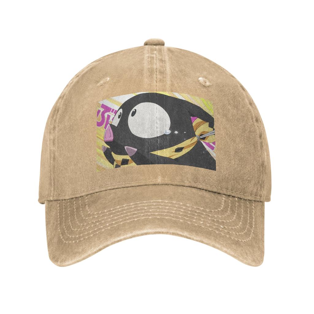 Pchan Ryoga Lost Pig Ranma  Adventure Comedy Denim Fabric Cap Casual Baseball Caps Hat Summer Unisex Baseball Hats