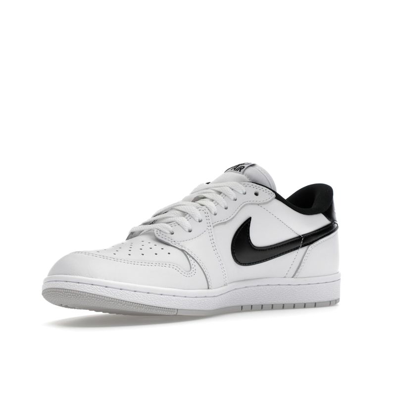Air Jordan 1 Retro Low 85 OG Metallic Black Men Sneakers White Neutral-Grey FB9933-102
