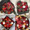 Heart-Shaped Transparent Gift Box for Flowers & Fruits - Perfect for Valentine's Day