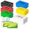 Multifunctional Style Plastic Tissue Box Tissue Holder For Home Living Room Car Bathroom Daily Storage Accessory