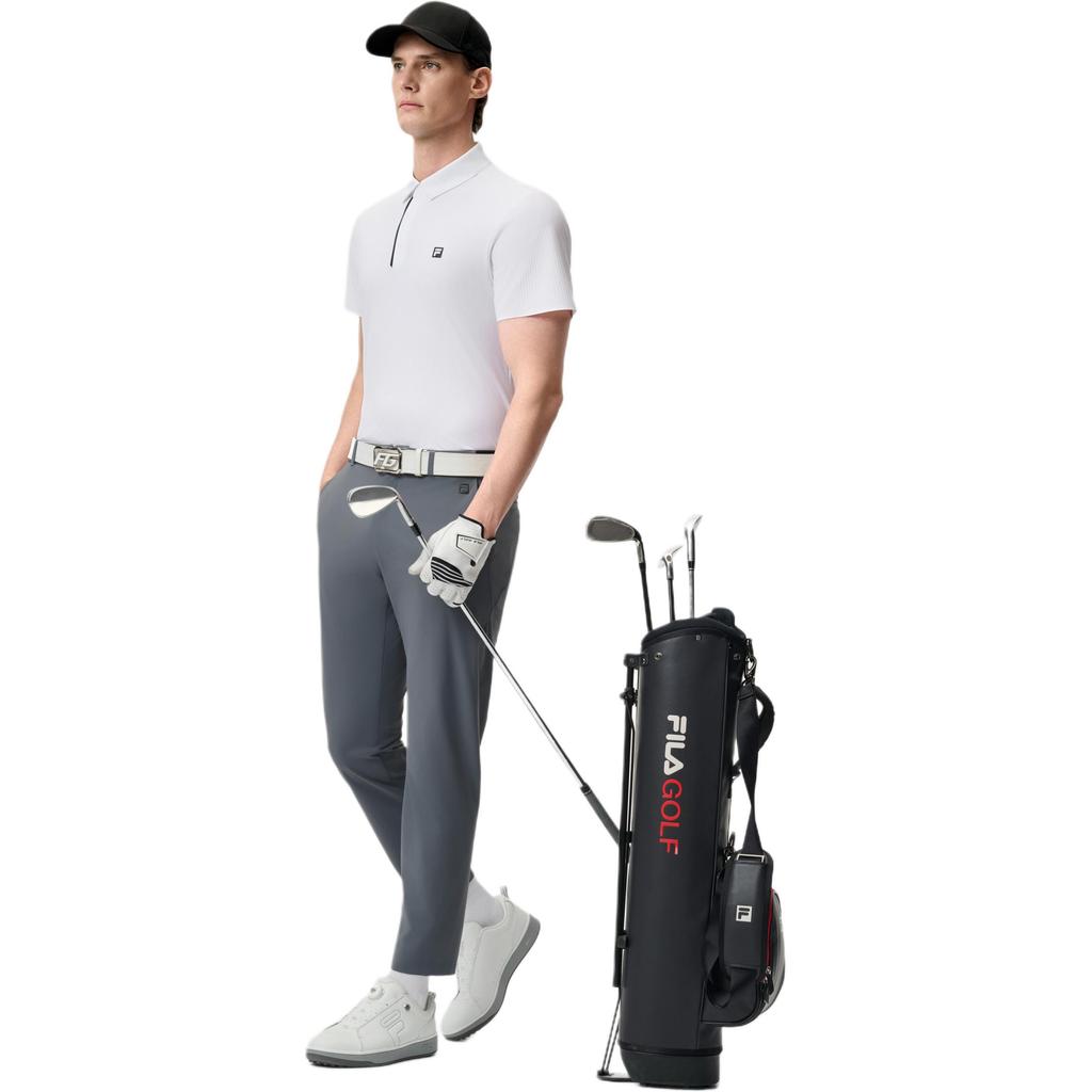 FILA Golf Polo Shirt Men's Jade White A11M525120F-WT
