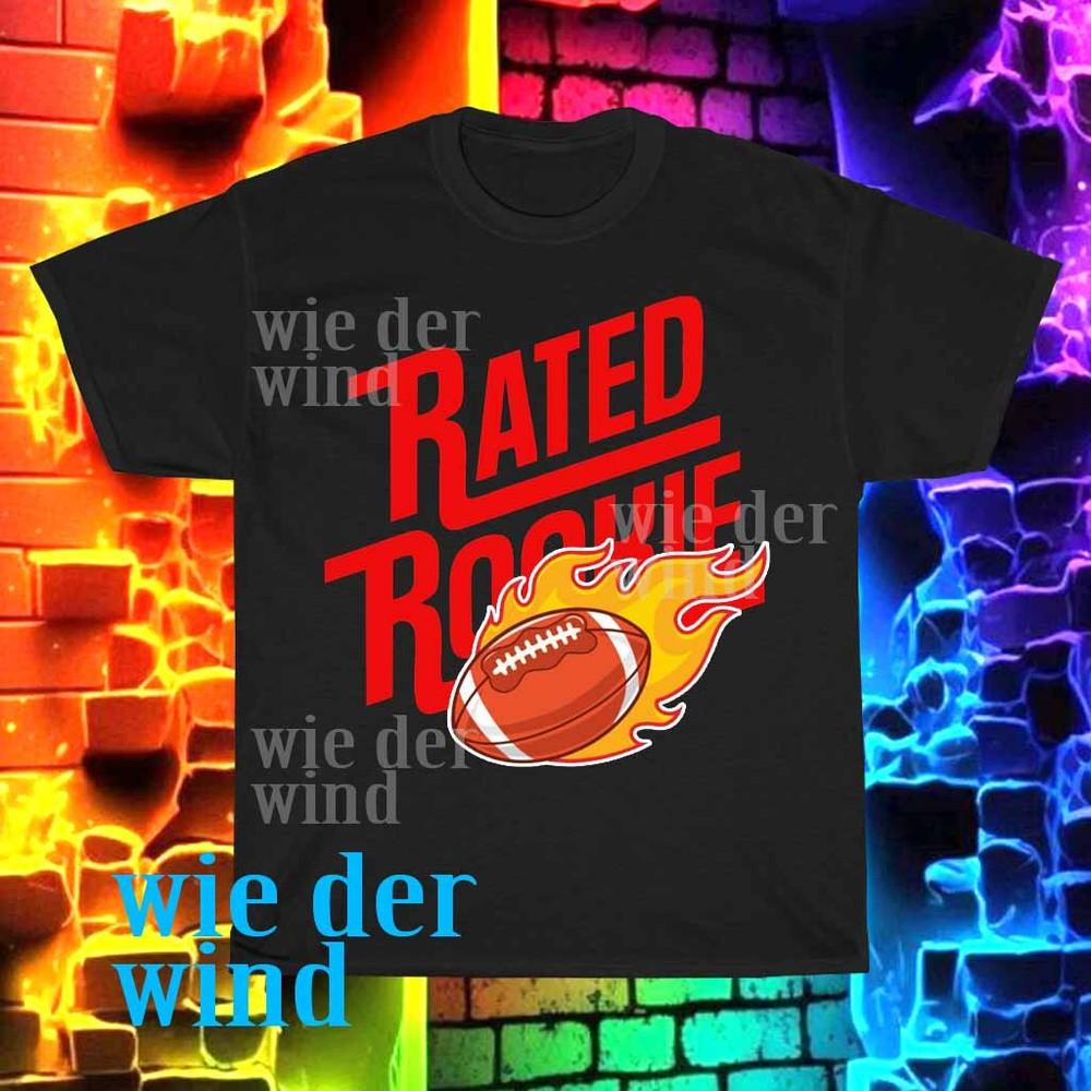 

New Rated Rookie logo Men s T-shirt funny size S to 5XL 3XL