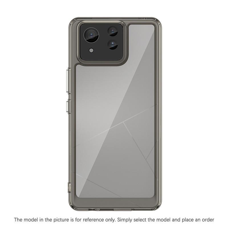 Przezroczyste etui PMMA do Asus Zenfone 11 Ultra 10 9 Zenfone11Ultra Zenfone10 Zenfone9 TPU Kolorowa miękka ramka Twarda obudowa