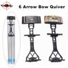 6-Arrow Bow Quiver - Quick Release - Universal Arrow Holder for Compound Bow 5