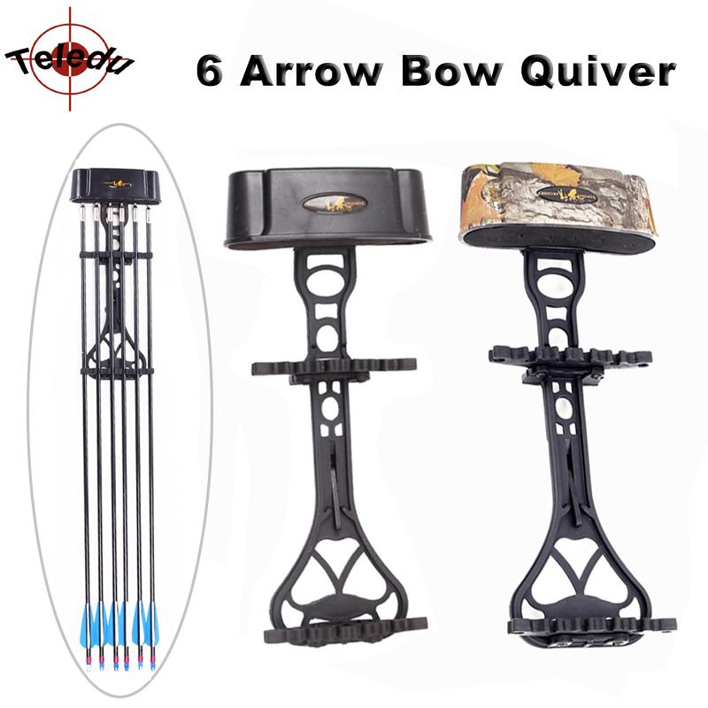 6-Arrow Bow Quiver - Quick Release - Universal Arrow Holder for Compound Bow 5