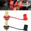 250A 12V Battery Charger Post 3/8" Stud Remote Battery Terminals with Cap M10 Battery Jump Post for Auto Truck Boat ATV