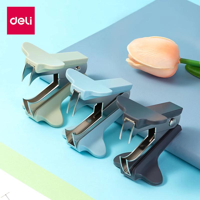 Deli 12#10 Efficient Staple Remover with Safety Lock