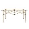 Tri-polar Outdoor Portable Carbon Steel Folding Table