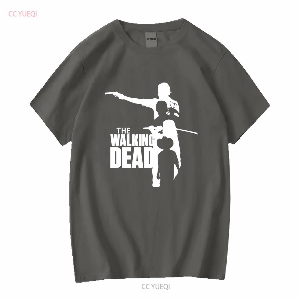 4 W D CHARACTERS MENS T SHIRT WALKING DIXON DEAD DARYL GRIMES MICHONNE S 5XL long or short sleeves vintage Washed streetwear