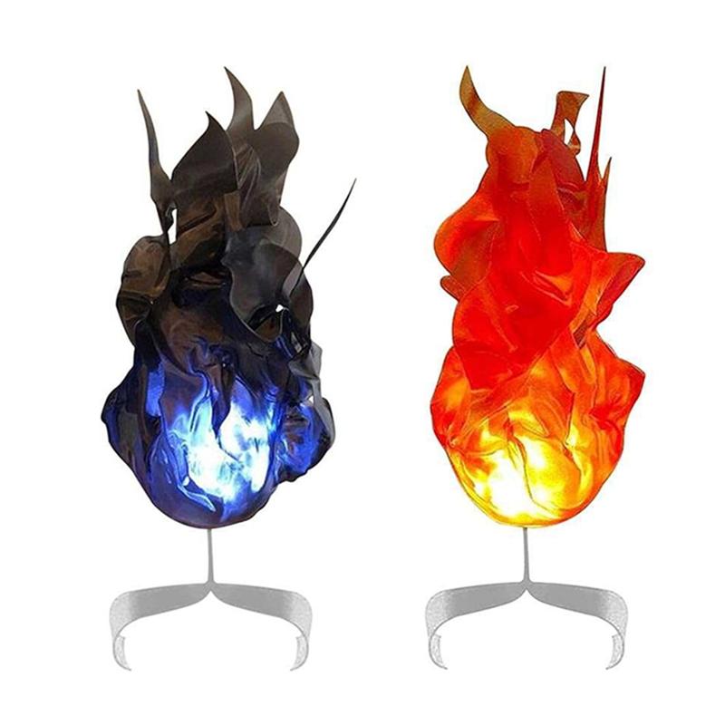 

CYCLI-Halloween Magic Fire Ball On The Hand LED Decoration Home Luminous Fireball Exquisite Ornaments Party