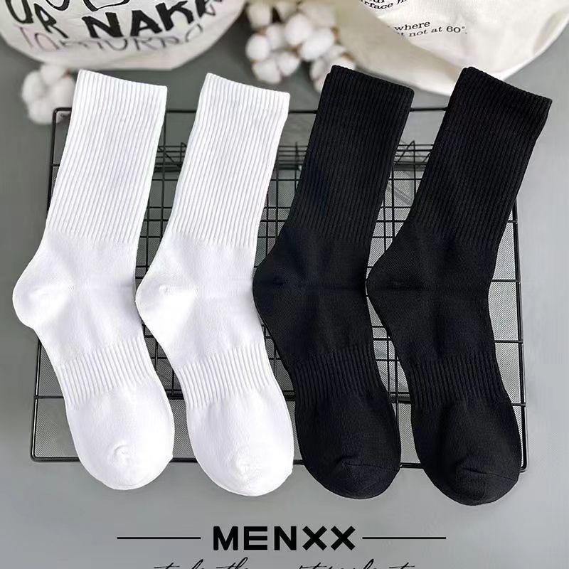 BMW Socks for men and women, spring and summer short socks, men's anti-odor and sweat-absorbent white socks, short socks for women