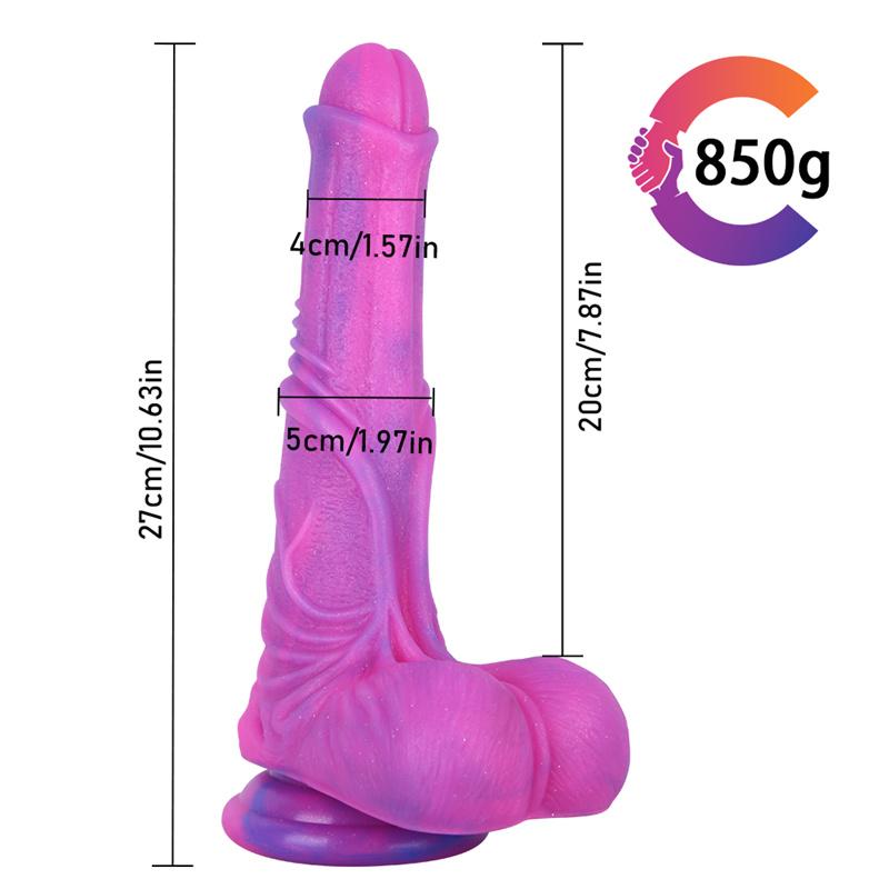 Liquid Silicone Wearable Penis Female Masturbation Device Second Tide Massage Stick Happy Adult Sex Toys