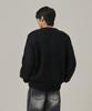 ANALOG MOOD Heavy Warm Round Pullover Knit (Black)