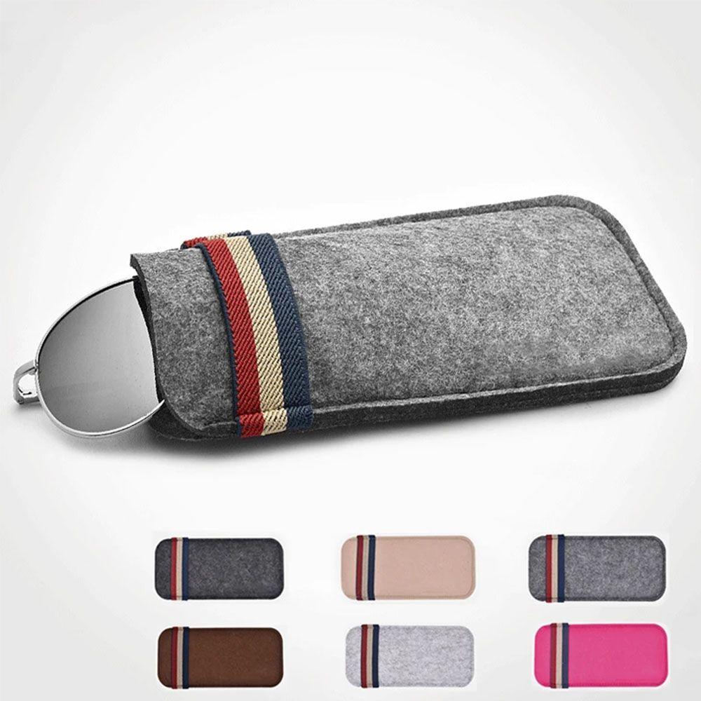 Soft 6 Colors Container Eyewear Felt Cloth Sunglasses Sunglasses Bag Glasses Storage Glasses Bags Glasses Box