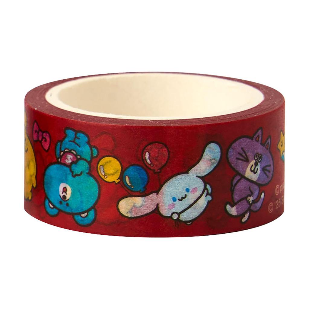 Sanrio SWIMMER Masking Tape Case Set Sanrio Characters AS Resin 032158 & (2nd Edition) Paper, Polystyrene,