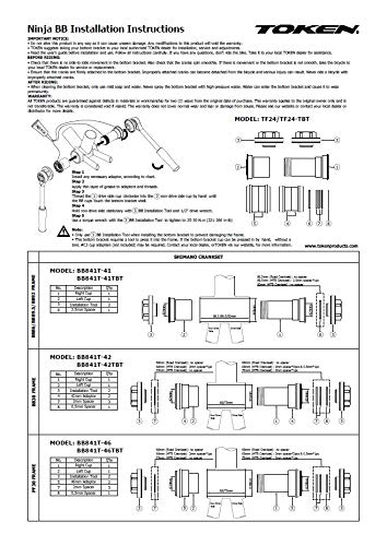 Driveline Bicycle Lightweight Bottom Bracket BB BB86 Adapter K-Type/Shimano