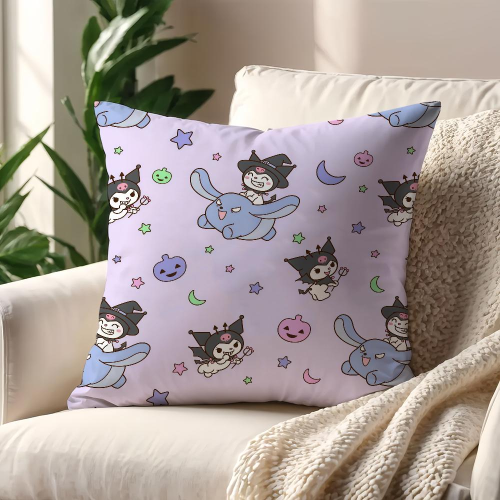 Kawaii KKuromiI Cute Cushion Cover For Pillow Printing Sofa Decoration Home Car Room Coffee Shop Office Nordic Simplicity