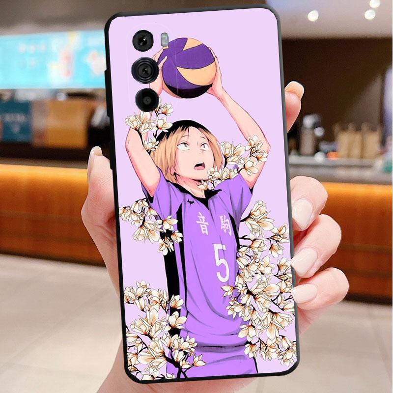 Phone Case For Motorola Edge 50 40 Pro 60 50 40 30 Ultra Neo Fusion G85 G72 G53 G54 G84 G13 G32 Haikyuu Hinata Attacks Anime