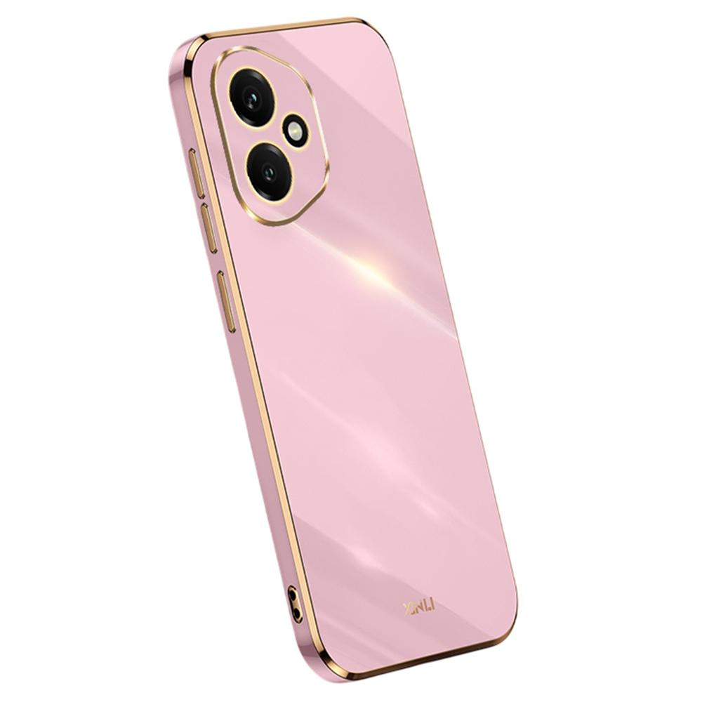 XINLI For Honor 400 5G (Global) Case TPU Phone Cover with Electroplating Frame