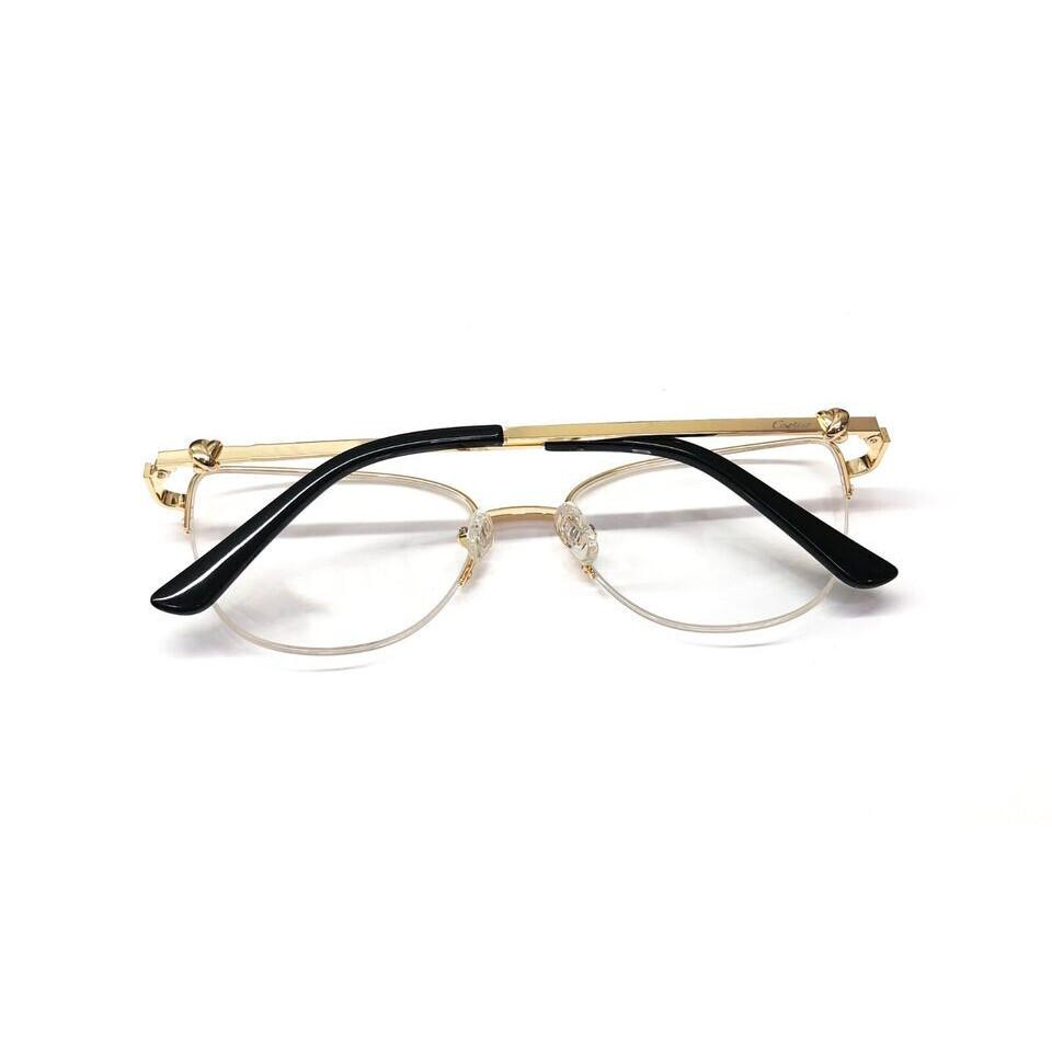 RSINC Halvinnfatning Metallramme Brille Gyllen Svart Cart-Metal CT03 JL166604546281