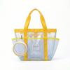 Large Mesh Beach Tote Bag, Family Beach Bag for Toys & Vacation Essentials, Quick Drying Sand-proof Waterproof Storage Pouch