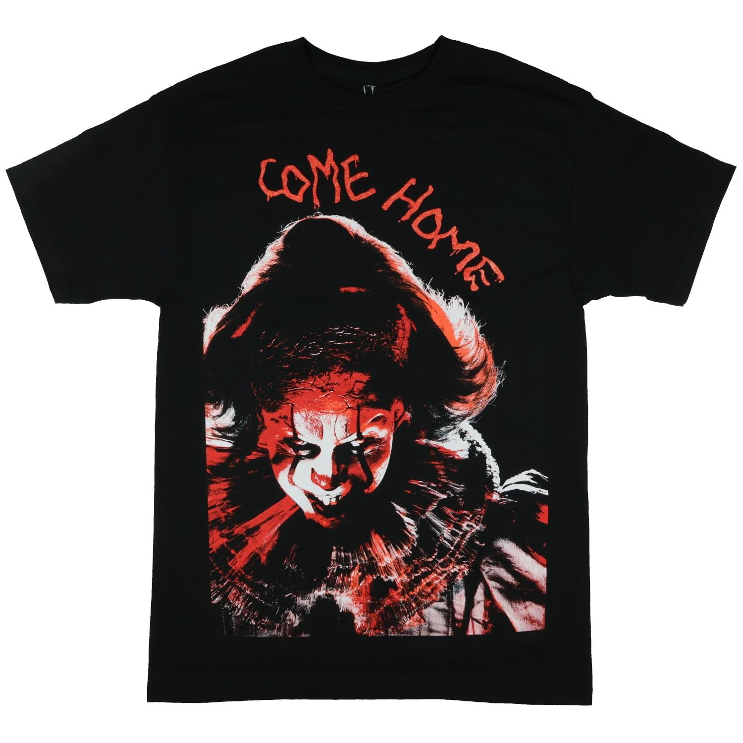 It Chapter Two T-Shirt Pennywise Men s Come Home Short Sleeve Tee (M) XXXL