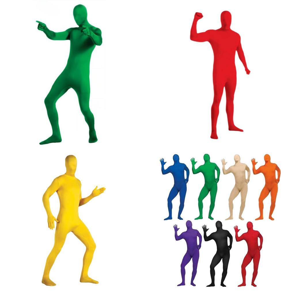 Comfortable Cotton Blend Ninja Stealth Bodysuit For Stage Performances