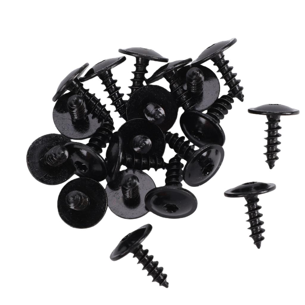 20PCS Bumper Screw N90974701 M5x16 Self Tapping Mud Flap Screw Replacement for Allroad RS5 Sportback RS7 S4