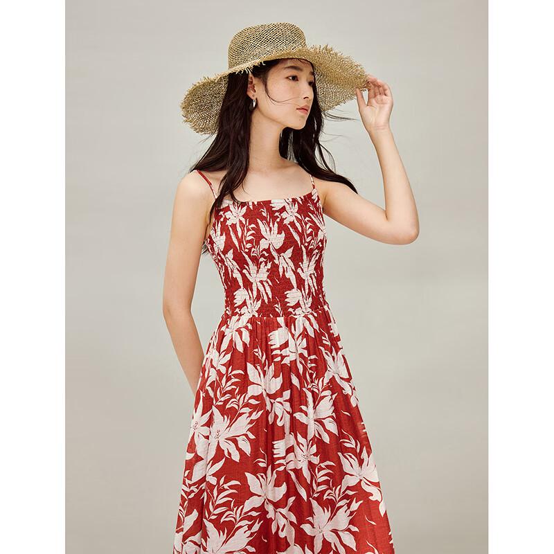 INMAN Beach Resort Style Printed Cami Dress
