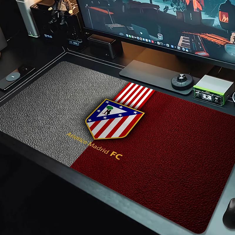 Atletico Madrid Mouse Pad Large Gaming Table Cushion Non-slip Laptop Tablet Big Mousepad XXL Mat Mini PC Playmat With Lock edge_xia