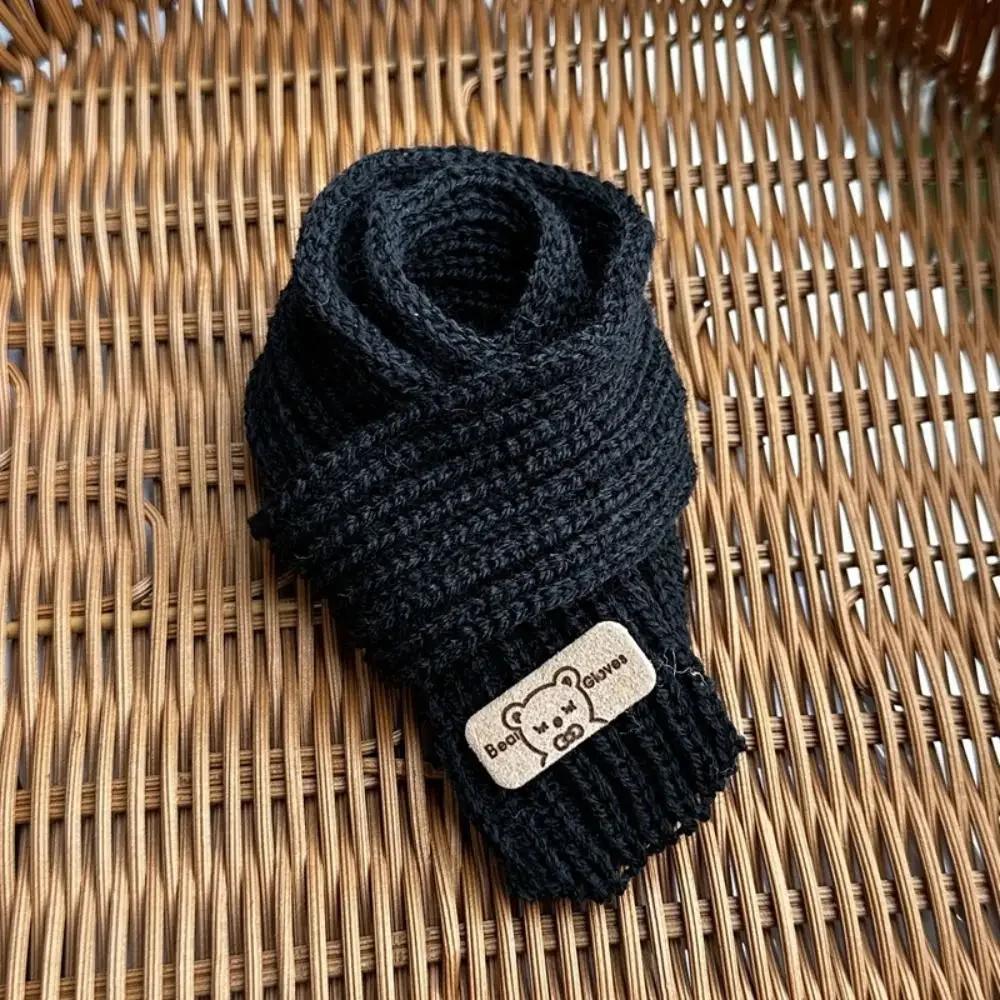 DIY Doll Clothes Casual Wear Scarf 20cm Cotton Doll Knitted Scarf Doll Multi-colors Little Bear Scarves Dolls Accessories