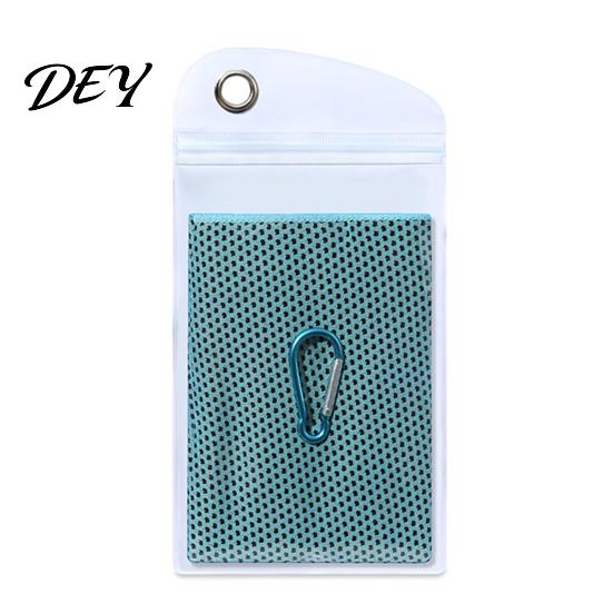 Summer Cooling Equipment 90x30cm Towel for Face, Chilly Sports with Storage Bag Outdoor Gear And Carabiner, Portable Cold Neck Wrap Workout