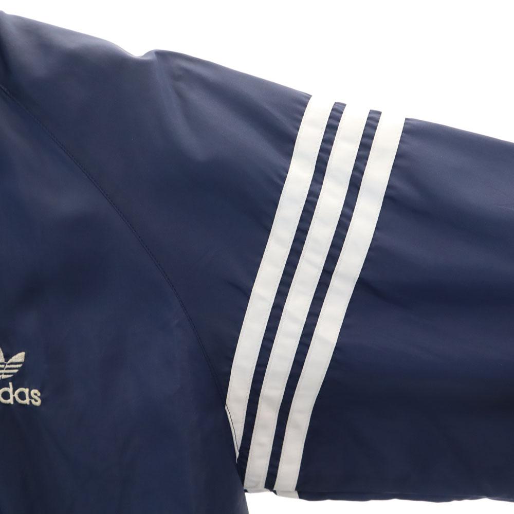 adidas 70s 80s Vintage Descente Trefoil logo Nylon jacket M With hood Men's Used