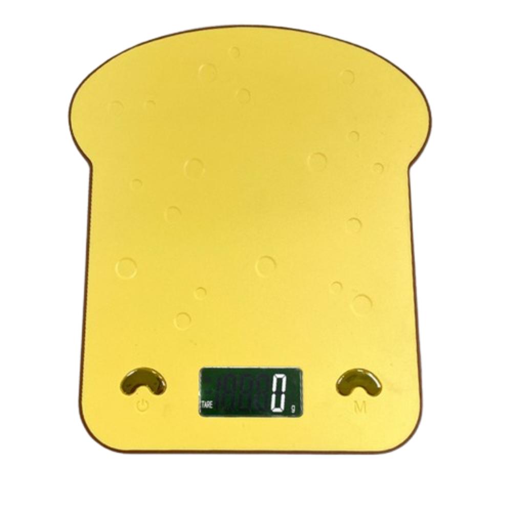 Toast Shaped Toast Digital Scale LCD Display Digital Coffee Scale Food Scale  for Precise Baking