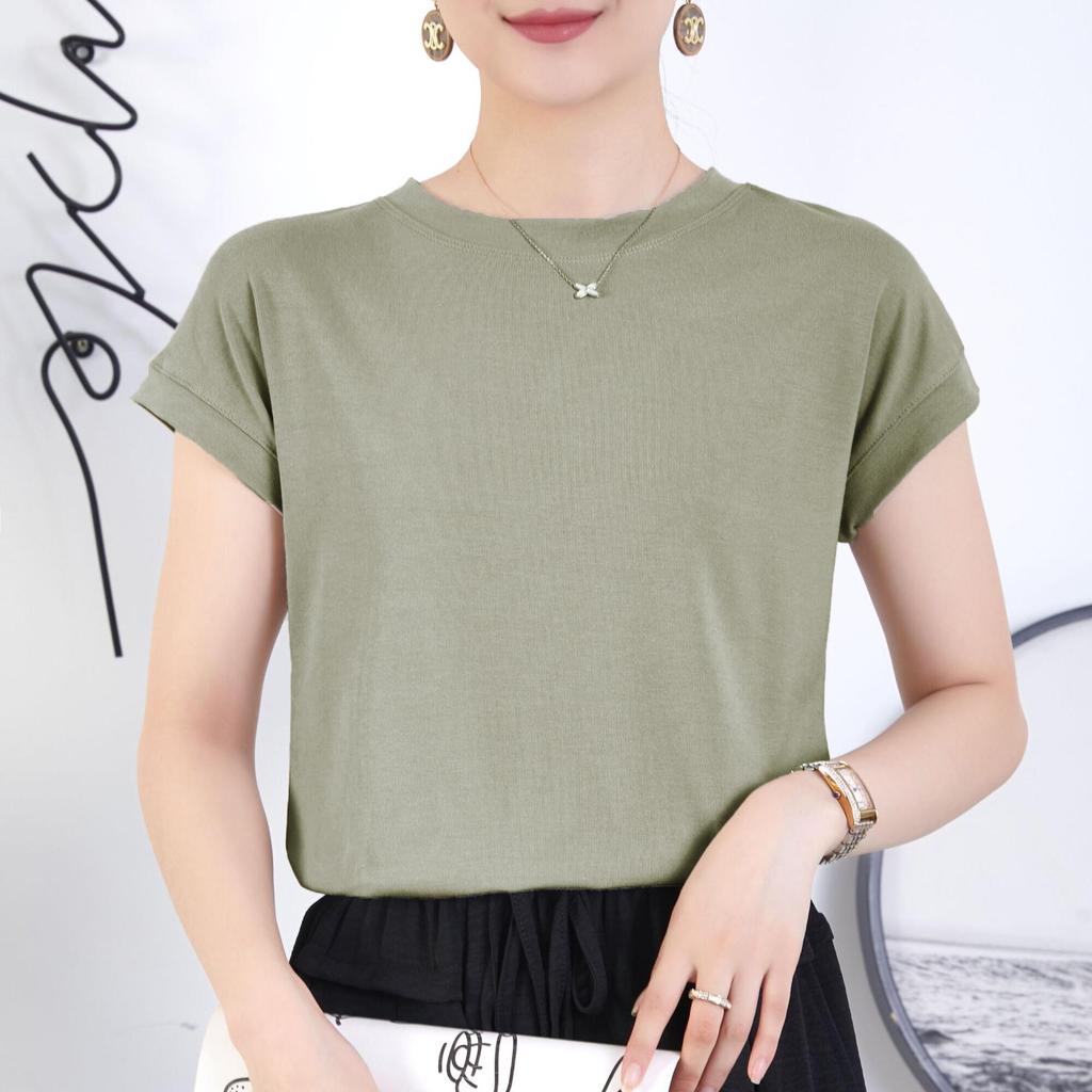 New Korean-Style Chic Batwing Sleeve Top