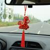 Chinese Red Spring Festival Bell Pendant Horse Wind Chimes Decoration  Festive Accessory