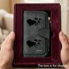 Heart-shaped Butterfly Men's Large Capacity Wallet with Business Card Slot and Cash Pocket, Suitable for Formal Occasions and Office Use, Ideal Gift