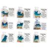 Positive Card Pocket Hug Gifts Miniature Figurine Inspirational Card  for Thoughtful Gift