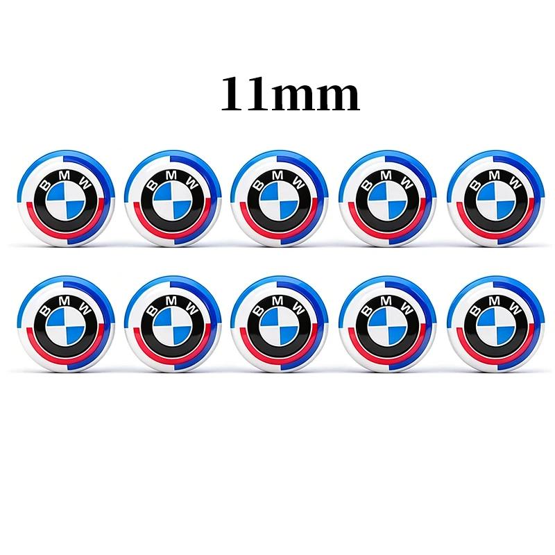 BMW Auto Afstandsbediening Sleutel Embleem Sticker Aluminium Sleutels Decoratie Decal Voor BMW M E46 E90 E60 F30 F10 E39 E36 F20 G30 G20 E87 E92 X1 X2