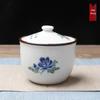 Ru Han Ceramic Lard Pot and Seasoning Jar with Lid